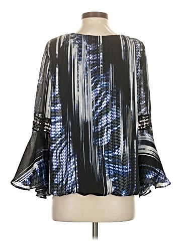 AB Studio 3/4 Sleeve Blouse (view 2)