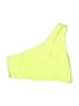 Unbranded Solid Yellow Swimsuit Top Size M - photo 1