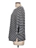 Pleione Stripes Black 3/4 Sleeve Top Size L - photo 5