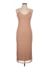 AFRM Polka Dots Tan Casual Dress Size L - photo 1