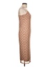AFRM Polka Dots Tan Casual Dress Size L - photo 4