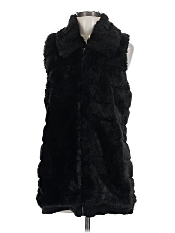 White House Black Market Faux Fur Vest (view 1)
