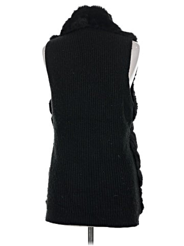 White House Black Market Faux Fur Vest (view 2)