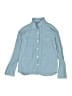 Tocoto Vintage 100% Cotton Solid Blue Long Sleeve Button-Down Shirt Size 6 - photo 1