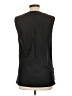 'S Max Mara 100% Cotton Black Sleeveless Blouse Size 10 - photo 2