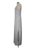 Three Dots Solid Gray Casual Dress Size L - photo 5