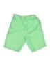 Gap Kids 100% Cotton Solid Green Cargo Shorts Size 6 - photo 1