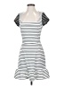 Maeve Stripes White Casual Dress Size S - photo 1
