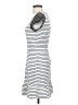 Maeve Stripes White Casual Dress Size S - photo 5