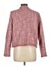 By Anthropologie Tweed Pink Jacket Size L - photo 2