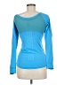 Adidas 100% Polyester Blue Long Sleeve T-Shirt Size XS - photo 2