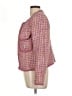 By Anthropologie Tweed Pink Jacket Size L - photo 5