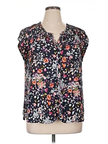 Daniel Rainn Short Sleeve Blouse (view 1)