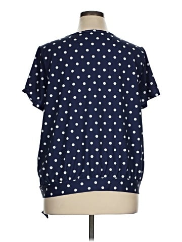 Lands' End Short Sleeve Blouse (view 2)