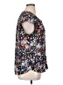 Daniel Rainn Floral Black Short Sleeve Blouse Size XL - photo 4