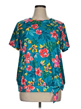 Lands' End Short Sleeve Blouse