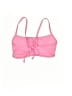 Hollister 100% Polyester Pink Swimsuit Top Size M - photo 2