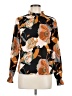 Shein 100% Polyester Orange Long Sleeve Turtleneck Size M - photo 1