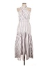 Veronica Beard Stripes Silver Casual Dress Size 10 - photo 1
