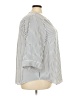 Torrid 100% Polyester Stripes Gray 3/4 Sleeve Blouse Size 3X Plus (3) - photo 4