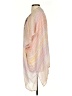 Soft Surroundings 100% Viscose Print Pink Kimono Size S - photo 5
