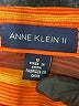 Anne Klein II 100% Silk Color Block Orange Blouse Size 6 - photo 7