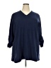 Susan Graver Blue Pullover Sweater Size 2X - photo 1