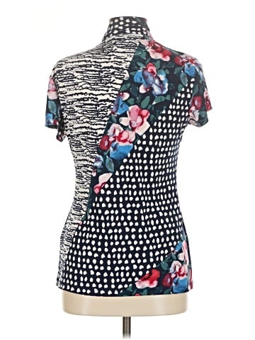 DKNY Short Sleeve Blouse (view 2)