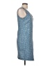 Amy Matto Tweed Blue Cocktail Dress Size 10 - photo 4