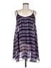 Express 100% Polyester Print Purple Casual Dress Size XS - photo 1