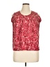 Christopher & Banks 100% Polyester Red Sleeveless Blouse Size XL - photo 1