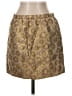 J.Crew Paisley Tan Gold Casual Skirt Size 0 - photo 1