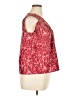 Christopher & Banks 100% Polyester Red Sleeveless Blouse Size XL - photo 4