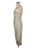 Hengst Solid Tan Cocktail Dress Size S - photo 5