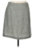 Fashion Bug Chevron-herringbone Gray Formal Skirt Size 8 - photo 1