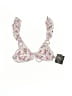 Lulus Floral White Pink Swimsuit Top Size S - photo 1