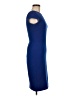 Aqua Solid Blue Cocktail Dress Size M - photo 4