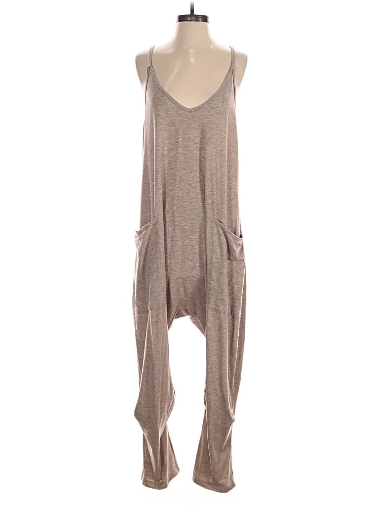 Pre-owned Wishlist Jumpsuit In Brown