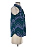 Candie's 100% Polyester Teal Sleeveless Blouse Size S - photo 4