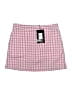 Adidas Checkered-gingham Pink Skort Size 6 - photo 1