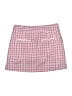 Adidas Checkered-gingham Pink Skort Size 6 - photo 2