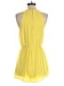 Lush 100% Polyester Solid Yellow Romper Size S - photo 2