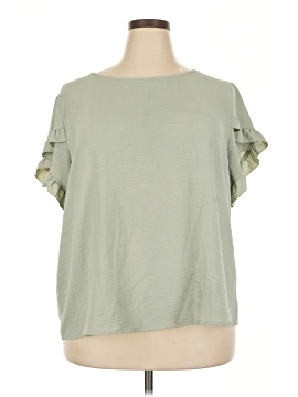 Shein Curve Short Sleeve Top