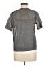 Joan Vass Metallic Silver Cardigan Size 6 (1) - photo 2