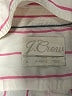 J.Crew 100% Cotton Stripes Pink Long Sleeve Button-Down Shirt Size 8 - photo 7