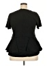 ELOQUII Black Short Sleeve Top Size 20 Plus - photo 2
