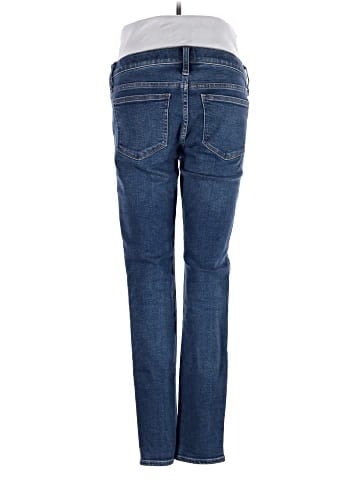 Madewell Maternity Side-Panel Skinny Jeans in Wendover Wash: Adjustable TENCEL&trade; Denim Edition (view 2)
