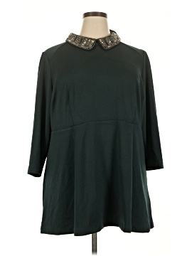 Melissa McCarthy Seven7 3/4 Sleeve Blouse (view 1)
