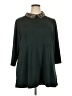 Melissa McCarthy Seven7 Green 3/4 Sleeve Blouse Size 2X - photo 1
