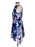 Ambar 100% Polyester Paisley Blue Casual Dress Size S - photo 5